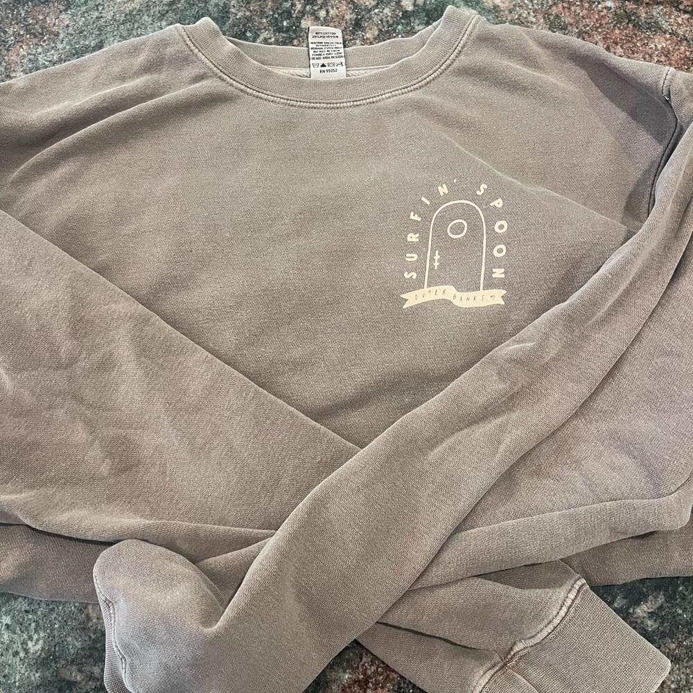 Brown Surfin' Spoon Sweatshirt